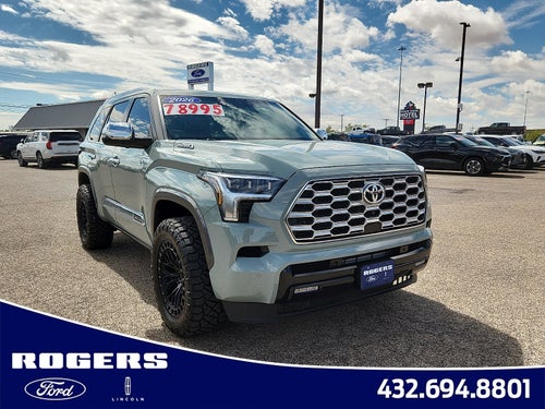 2026 Toyota Sequoia 1794 Edition