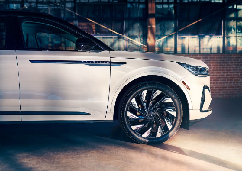 The wheels of the available Jet Appearance Package are highlighted. | Rogers Lincoln in Midland TX