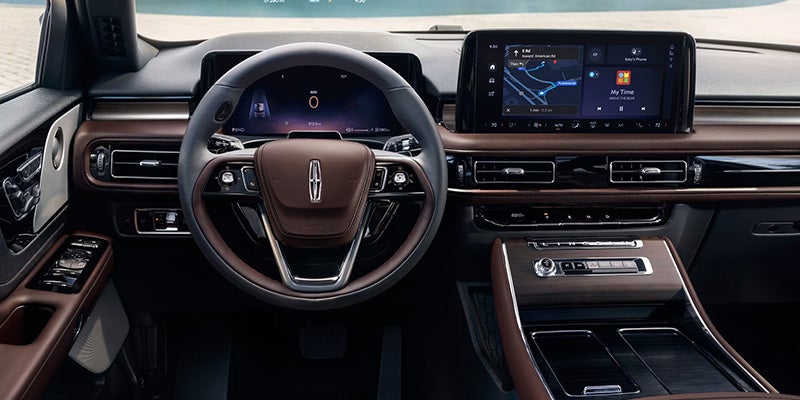 2026 Lincoln Aviator dashboard and digital display
